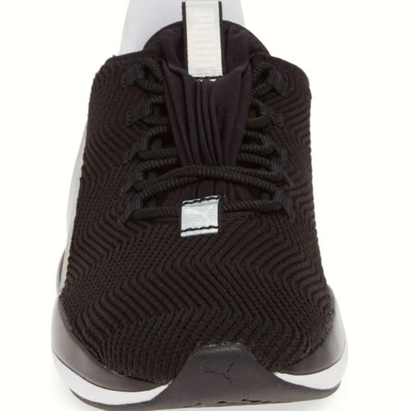 PUMA New Women's Mode XT Iridescent TZ Hybrid Training Shoes Sneaker Black White - Picture 3 of 16